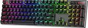 Redragon K556 PRO Upgraded Wireless RGB Gaming Keyboard, BT/2.4GHz Tri-Mode Aluminum Mechanical Keyboard with Delay Free Connection, Hot Swap Linear Quiet Red Switch