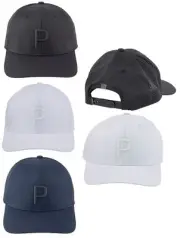 Puma Tech P Snapback Cap - 02442304 - Ash Gray - OSFA