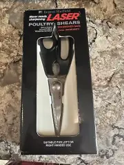Vintage Regent Sheffield Poultry Shears LASER No Sharpening Kitchen Scissors