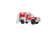 Tonka Steel Classics Fire Rescue Truck - Made with Steel Sturdy Plastic, Red Toy Construction Truck, Boys and Girls, Kids, Toddlers, Ages 3+