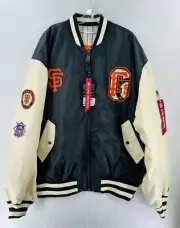 San Francisco Giants New Era Alpha Industries Alt MA-1 Bomber Jacket 3XL NWT