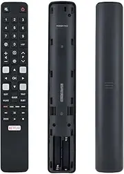 Universal Remote Control RC802N for TCL Smart TV,Replaced Remote Control for Netflix,Compatible with TCL Smart TV RC802N YUI4 YAI3 YAI4 YAI5 U55C7006,etc