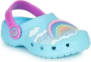 [Skechers] Toddler's Heart Charmer-Radiant Rainbow Blue Multi 7 M, Blue