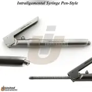 Pen Style Intraligamental Syringe 1.8ml Implant PDL Anesthesia Injector Curved