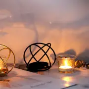 Geometric Shape Tea Light Candle Holder Metal Home Wedding Decor Art Top Quality