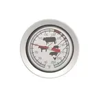 Oven/Grill Safe Meat Thermometer,Extra Large 2.5-inches Dial, Temperature Lab...
