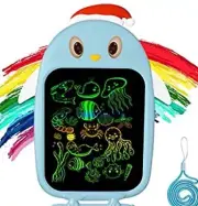 Bagpipe LCD Writing Tablet 8.5-Inch Colorful Doodle Board Drawing Blue NEW