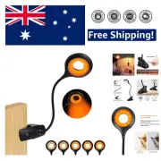 Ergonomic Book Light with 360° Flexible Neck & 5 Brightness Modes for Reading