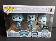Disney Funko Pop Kingdom Hearts Sora Goofy Donald Tron Gamestop