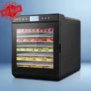 Food Dehydrator, 10 Trays 700W Electric Excalibur Dehydrators Dryer Machine Oven