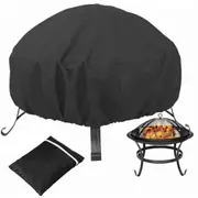 Large 210D Tough Durable Outdoor Round Fire Pit Cover Garden BBQ Protector (Copy)