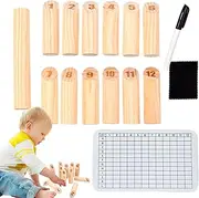 Outdoor Tossing Game, Wooden Toss Games for Competitive Fun, Durable and Safe Game Chess Set for Yard Outdoor Lawn Beach