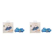 2PK Ugears Wooden Coloring Model 3D Puzzle Hagrid’s Flying Motorbike 6y+