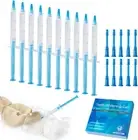 Forwillsky 10Pcs Teeth Whitening Gels Kit 35% Carbamide Peroxide Bleaching Gel S