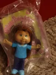 Cabbage Patch Kids Minis RED Hair Doll 2007 RARE Burger King Kids Club Toy