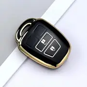 Soft TPU Shell Fob Holder Protector for Toyota Camry Corolla RAV4 Vios Prius C for Highlander 2012-2020 Car Key Case Cover Keyless