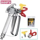 3600PSI Airless Paint Spray Gun w/ 517 Tip Guard Swivel Joint For Wagner Sprayer