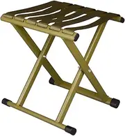 Bafnsiji Outdoor Portable Folding Stool, Camping Folding Stool, Folding Camping Chair Stool, Mini Collapsible Chair, Outdoor Camp Stainless Steel Stool