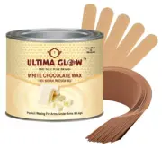 ULTIMA GLOW White Chocolate Strip & Stick Wax For Hair Removal 600g