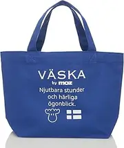 moz(モズ) u VZHE-01A VASKA by Vesca Tote Bag, Women's, Unisex, Men's, Lightweight, Canvas, Mini Tote, S Size, Eco Bag, Lesson Bag