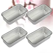 4 Pcs Bread Loaf Tin Nonstick Loaf Pan Italian Bread Pan Toast Pan