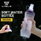 Sport Water Bottle Soft Folding TPU Soft Flask Water Bag Light BPA Free Outdoor