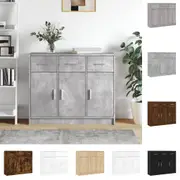 Sideboard Kitchen Storage Cabinet Hallway Cabinet Buffet Engineered Wood vidaXL