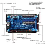 Axis Stepper Motor Driver Board Connection Controller Board Fan Package