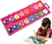 Watercolour Paint Set - Colors Drawing Set | Acrylic Art Paint Set | Portable Paint Set | Colors Drawing Set, Travel Watercolor Set With Paint Brush For Amateur Hobbyists, Painting Lovers