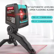 2 Lines Laser Level L52R 360 Laser Level Red Laser with Battery and Tripod