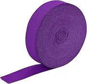 uxcell Elastic Bands for Sewing 1" 10 Yard Purple Knit Elastic Spool High Elasticity for Wigs, Waistband, Pants