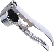 1Pc Garlic Press Manual Garlic Masher with Comfortable Handle Garlic Crusher for Effortless Mincing and Crushing Easy to Clean Store