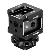 Hot Shoe Mount Adapter Cold Shoe Monitor Bracket Bracket 1/4 Arri Hole for DSLR