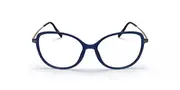 Silhouette Illusion Lite Fullrim 1618/75 4730 Women’s Glasses Blue Size 50 - Private Health Rebate - Blue Light Block Available