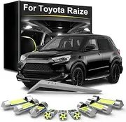 10Pcs Car LED Interior Light Bulb Kit, For Toyota Raize 2019 2020 2021 2022 2023 LED Map Dome Lamp Car Accessories