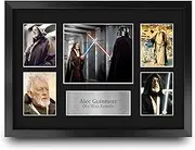 HWC Trading FR A3 Alec Guinness Star Wars Obi-Wan Kenobi Gifts Printed Signed Autograph Picture for Movie Memorabilia Fans - A3 Framed