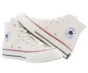 Converse Chuck 70 Hi Unisex Shoes Size 4, Color: Parchment/Garnet/Egret