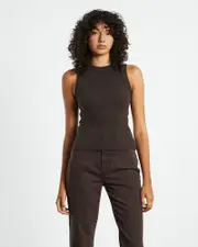 Jonesy Singlet Expresso Brown