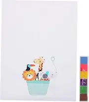 Abaodam Finger Paint Supplies Painting Canvas for Kids Art Canvas Diy Paint Kit Fun Educational Toys