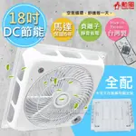 【勳風】18吋 變頻直流DC節能/遙控/頂上循環扇(HF-1899DC)全配-附水泥天花板專用固定架