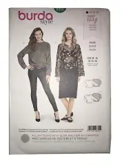 NEW! Blouse Sewing Pattern~(Size 10-20) Burda Style 6355