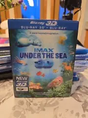 IMAX Under The Sea 3D (Blu-Ray 3D/Blu-Ray) w/ Jim Carrey ~ Lenticular Slipcover