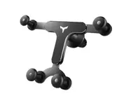 W61 Car Gravity Invisible Mobile Phone Holder Full Metal Rotating Car Mobile Phone Air Outlet Bracket for Mobile Phone Navigation