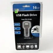 TechUniverse 16GB Flash Drive - Looks Like a Key and Attaches to Key Ring