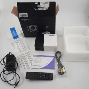 Faltopu Mini HDMI WiFi Projector Bundle With Remote, Power Cable, Quik Start NIB