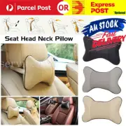 Car Seat Head Neck Rest Support Cushion Pad Headrest Bone Safety Pillows -NEW