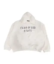 Fear Of God Essentials Oversized Fleece Hoodie XL,XS,XXL White