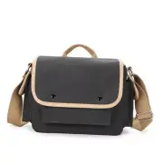 Camera Bag for DSLR Canvas Backpack, Large Capacity, Black () Small Dark Grey