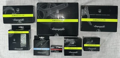 New Campagnolo Centaur 11 Speed Groupset, ‘Stealth Black’, 172.5 52/36, 12-32