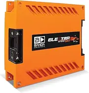 Electra 1-Ch. Vehicle Audio Bass Amp - 5000WRMS D Class High-Powered Mono Bass Amp w/Subsonic & Low Pass Filters Stable at 1Ohm, LED Indicators, Sound Specialization, Orange - BANDA 5K1OHMORANGE
